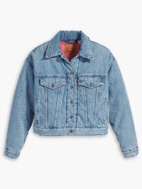 Levi's padded denim trucker jacket

- brand new w/tags